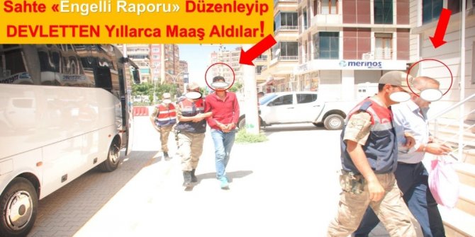 SAHTE DOSYAYLA DEVLETTEN YILLARCA MAAŞ ALMIŞLAR!