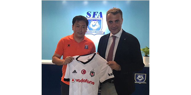 FİKRET ORMAN, ŞANGHAY FUTBOL FEDERASYONU’NU ZİYARET ETTİ