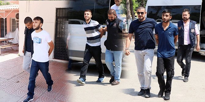 SÖZDE BİLDİRİYİ OKUYAN TERÖR ÖRGÜTÜ ÜYELERİ TUTUKLANDI