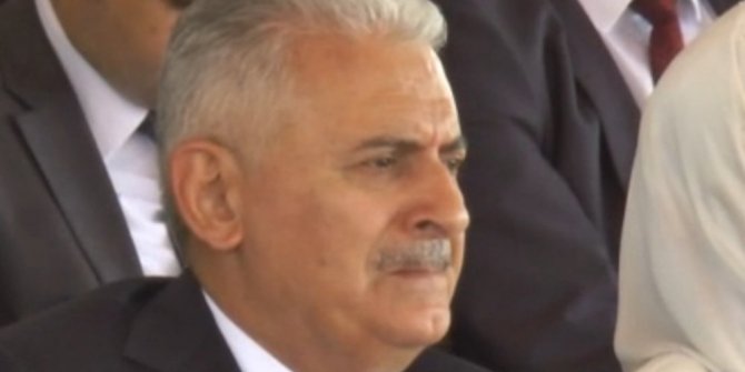 BAŞBAKAN YILDIRIM’IN HÜZÜNLÜ ANLARI