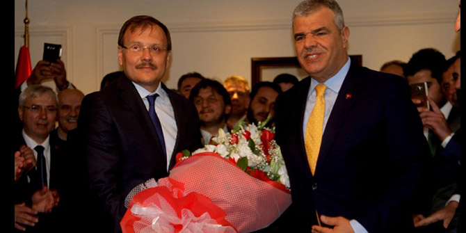 KAYNAK, GÖREVİNİ HAKAN ÇAVUŞOĞLU’NA DEVRETTİ