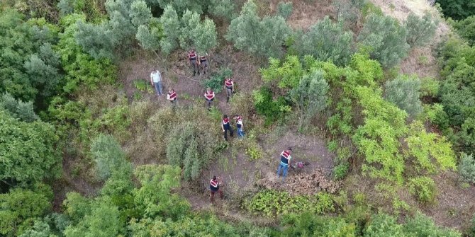 JANDARMA DRONE’LA UYUŞTURUCU BASKINI YAPTI