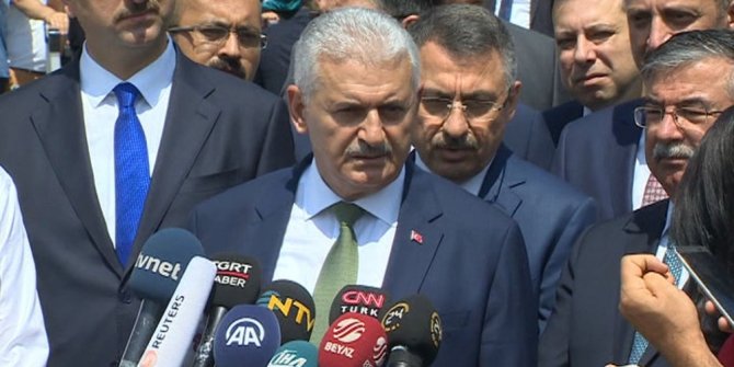 BAŞBAKAN YILDIRIM’DAN ALMANYA’YA ÇAĞRI