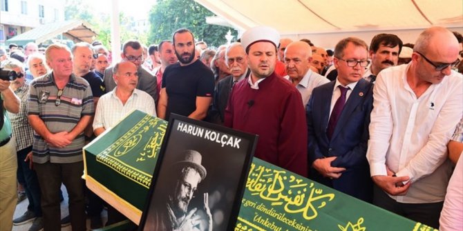 HARUN KOLÇAK SON YOLCULUĞUNA UĞURLANDI