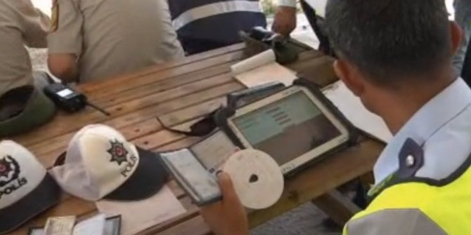 81 İLDE TRAFİK UYGULAMASI YAPILDI