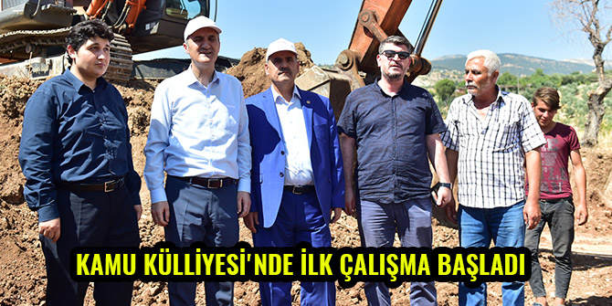 KAMU KÜLLİYESİ'NDE İLK ÇALIŞMA BAŞLADI