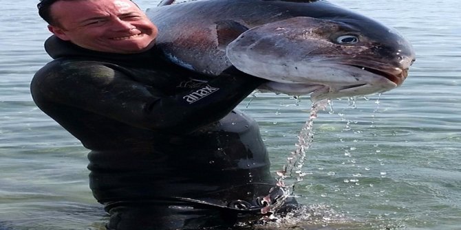 DEV BALIĞI ZIPKINLA AVLADI