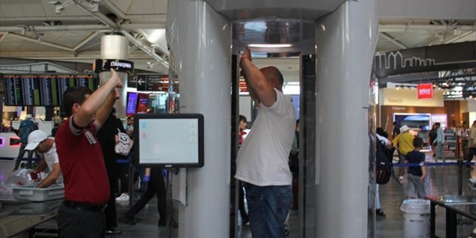 ATATÜRK HAVALİMANI'NDA VÜCUT TARAYICI CİHAZ KULLANIMI BAŞLADI