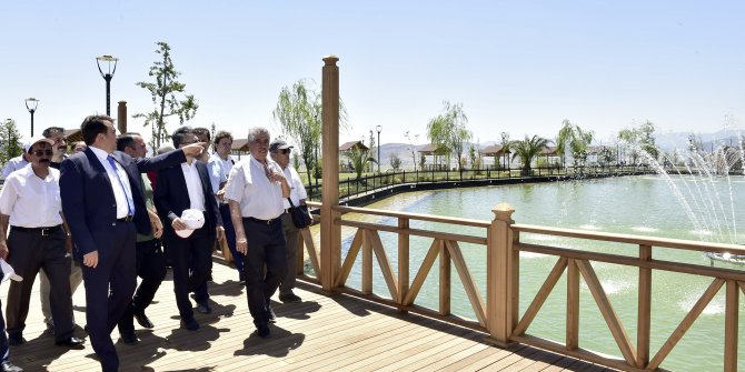 BAŞKAN ERKOÇ: “BİN DÖNÜMLÜK PARK YAPMAYI HEDEFLİYORUZ”