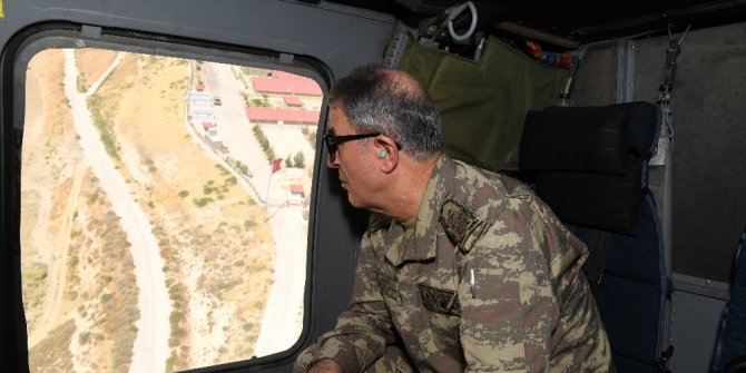 ORGENERAL AKAR, HATAY VE ŞANLIURFA’DA İNCELEMELERDE BULUNDU
