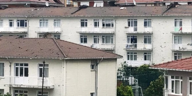 DOLU BİNALARI DELDİ