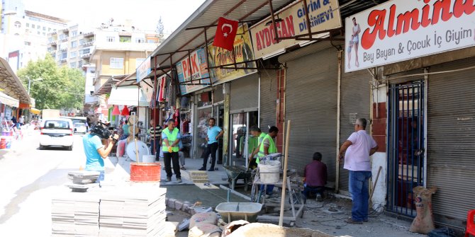 BÜYÜKŞEHİR’DEN BAZALT DÖŞEMESİ