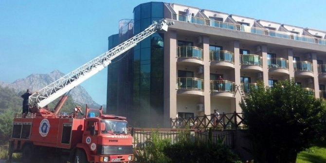 5 YILDIZLI OTEL ALEV ALEV YANDI