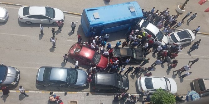 6 ARAÇ BİRBİRİNE GİRDİ