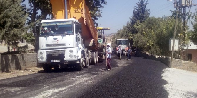 KÖSELİ YOLU ASFALTLANIYOR