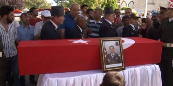 ŞEHİT BİNBAŞI ÜMİT ÇELİK SON YOLCULUĞUNA UĞURLANDI