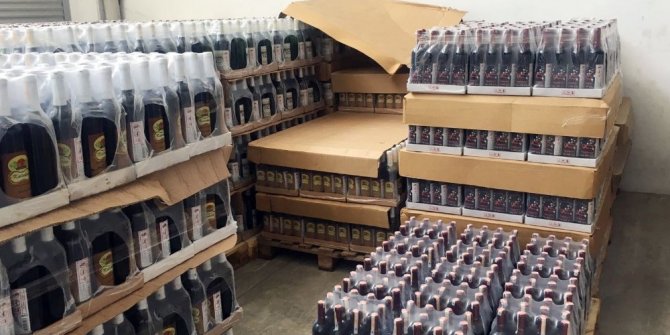 9 İLDE İÇKİ FABRİKALARINA OPERASYON: 55 GÖZALTI
