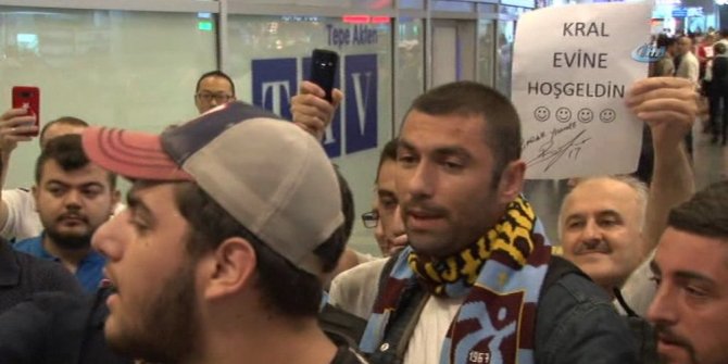 BURAK YILMAZ İSTANBUL’A GELDİ