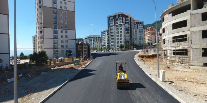  İLÇENİN ASFALT İHTİYACININ %90’I TAMAMLANDI