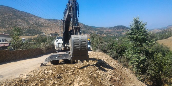 KIRMAKAYA YOLU’NUN DOLGUSU TAMAM