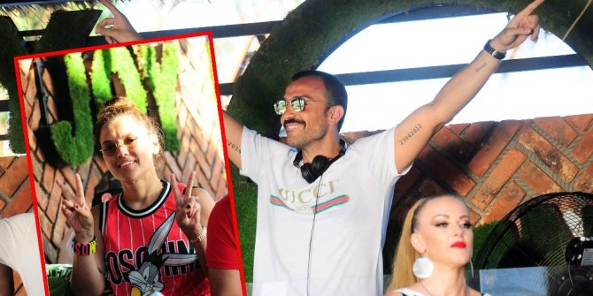 OKAN ÇALDI, DEMET AKALIN EĞLENDİ