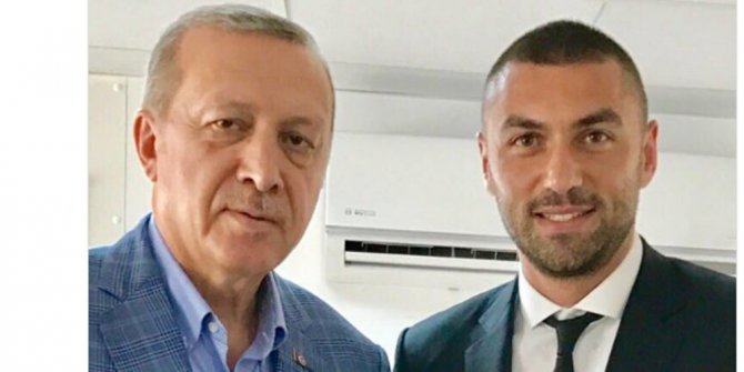 BURAK YILMAZ’DAN CUMHURBAŞKANI ERDOĞAN’A TEŞEKKÜR