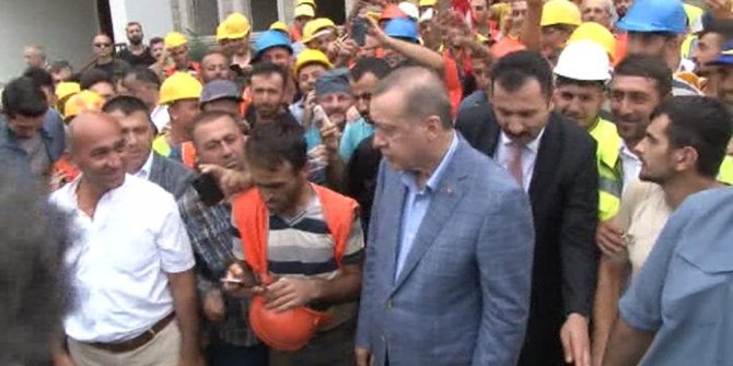 CUMHURBAŞKANI ERDOĞAN BİZZAT İNCELEDİ