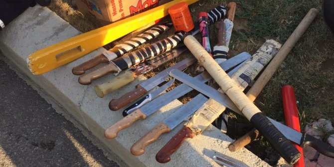 SAVAŞA GİDER GİBİ HAZIRLANMIŞLAR