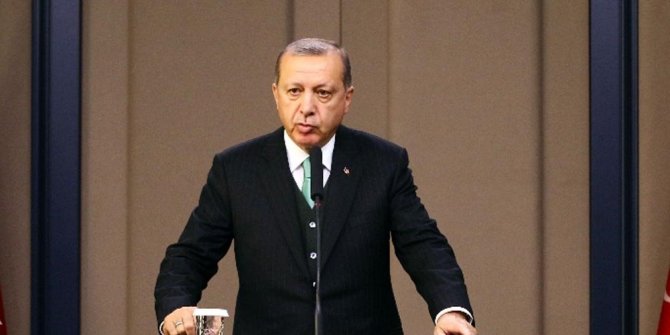 ERDOĞAN MİLLİ SPORCULARI TEBRİK ETTİ