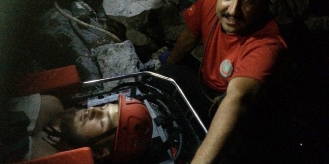 İNGİLİZ TURİST İÇİN NEFES KESEN KURTARMA OPERASYONU