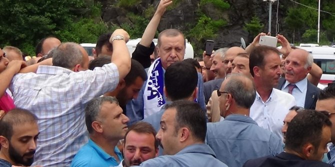 ERDOĞAN SARP SINIR KAPISINDA İNCELEME YAPTI
