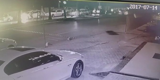 UYGULAMA YAPAN POLİSE ÇARPIP KAÇTI