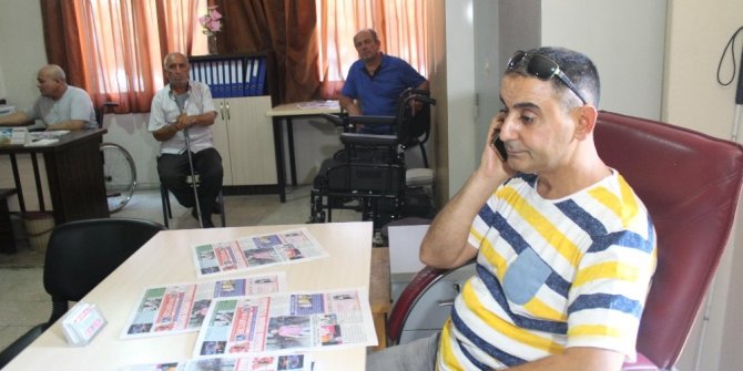 BU GAZETENİN SAHİBİ DE ÇALIŞANLARI DA ENGELLİ