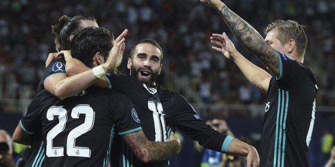 REAL MADRİD UEFA SÜPER KUPASINI KAZANDI!