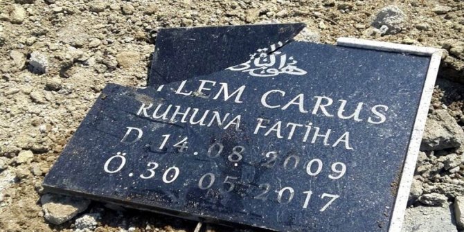 MİNİK EYLEM’E MEZAR TAŞINI BİLE ÇOK GÖRDÜLER