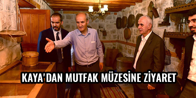 KAYA'DAN MUTFAK MÜZESİNE ZİYARET