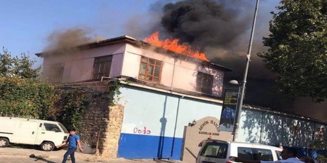 KADINLAR HAMAMINDA YANGIN