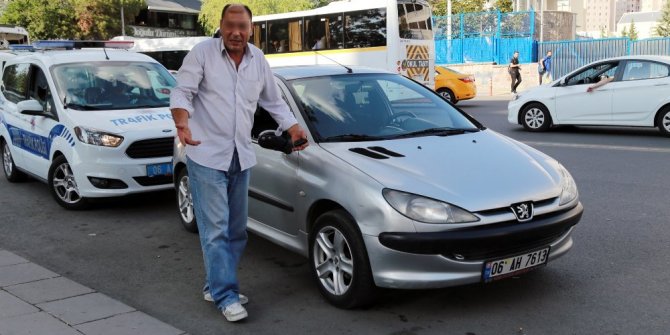 POLİSİN ALKOLLÜ SÜRÜCÜYLE İMTİHANI