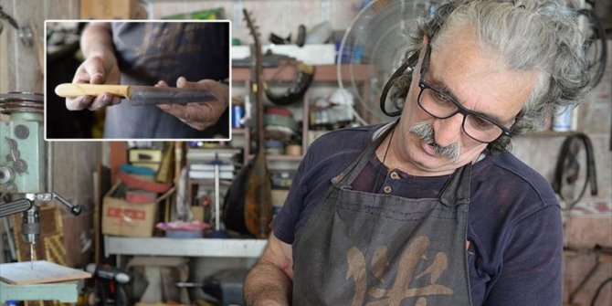 40 YAŞINDA ÇIRAKLIKLA BAŞLADIĞI MESLEĞİNİ YAŞATIYOR