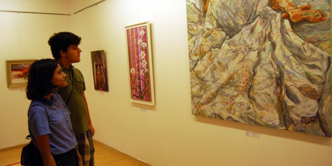 24 SANATÇI 24 ESERLERİYLE, SANATSEVERLERLE BULUŞTU