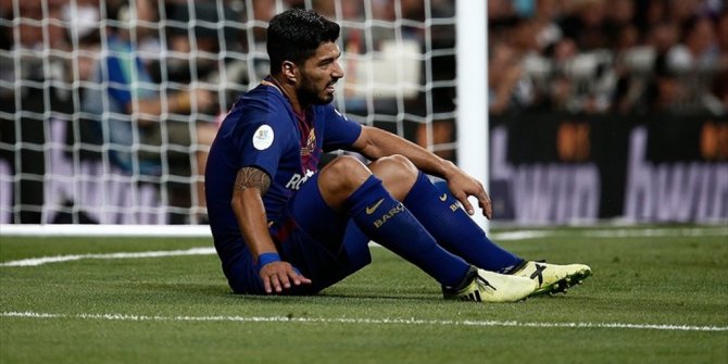 LUİS SUAREZ BİR AY YOK