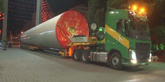 FUARA 96 METRELİK RÜZGAR TÜRBİNİ