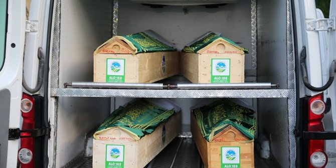 TRAKTÖR KAZASINDA ÖLENLERİN CENAZESİ MARDİN’E GÖNDERİLDİ