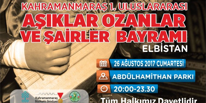 ULUSLARARASI AŞIKLAR BAYRAMI DÜZENLENİYOR