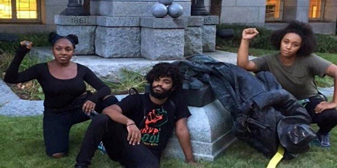 BİR KONFEDERASYON HEYKELİ DAHA KALDIRILDI