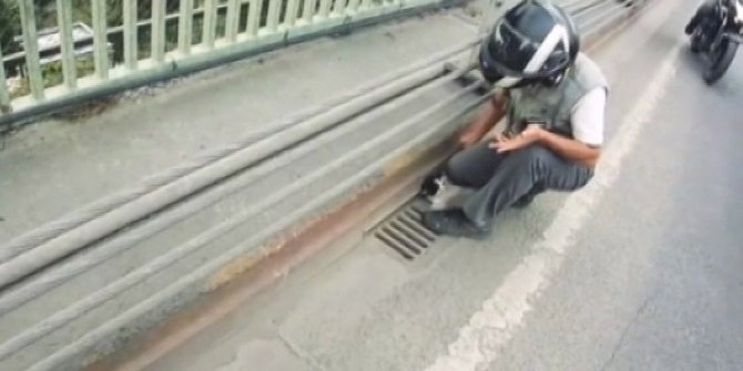 MOTORCULARIN KEDİ KURTARMA OPERASYONU