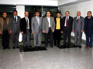 Van Ticaret Odası Üyeleri Karaküçük’ü Ziyaret Etti