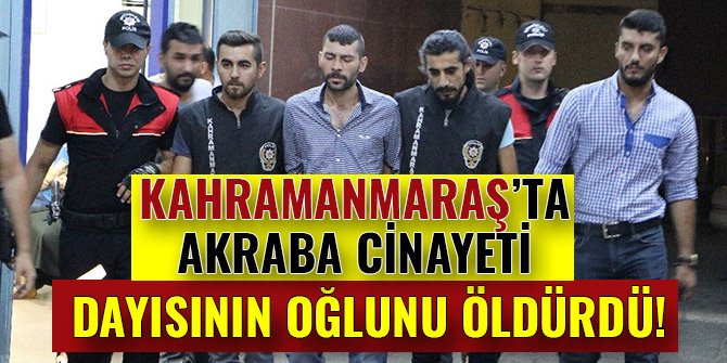 DAYISININ OĞLUNU ÖLDÜRDÜ