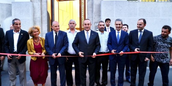 MİLANO BAŞKONSOLOSLUĞUNU AÇTI