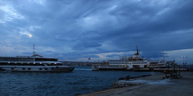 İDO SEFERLERİ İPTAL OLDU